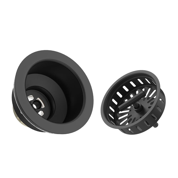 Black Kitchen Sink Drain Matte Black Sink Strainer 3