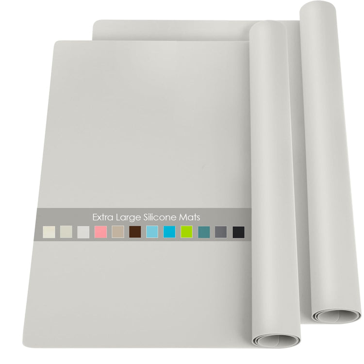 2 Pack Extra Large Silicone Mats for Countertop (2 Count)