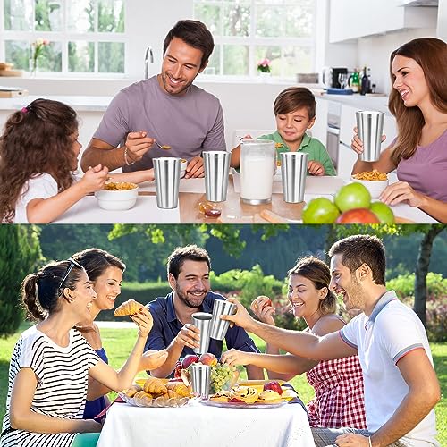 Stainless Steel Cups (classic straight / 16oz,12pcs)