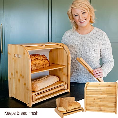 Bread Box & Bread Slicer