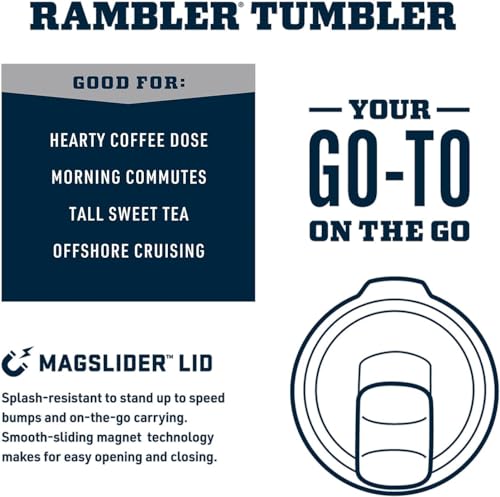 Rambler 30 oz Tumbler (Stag Red)