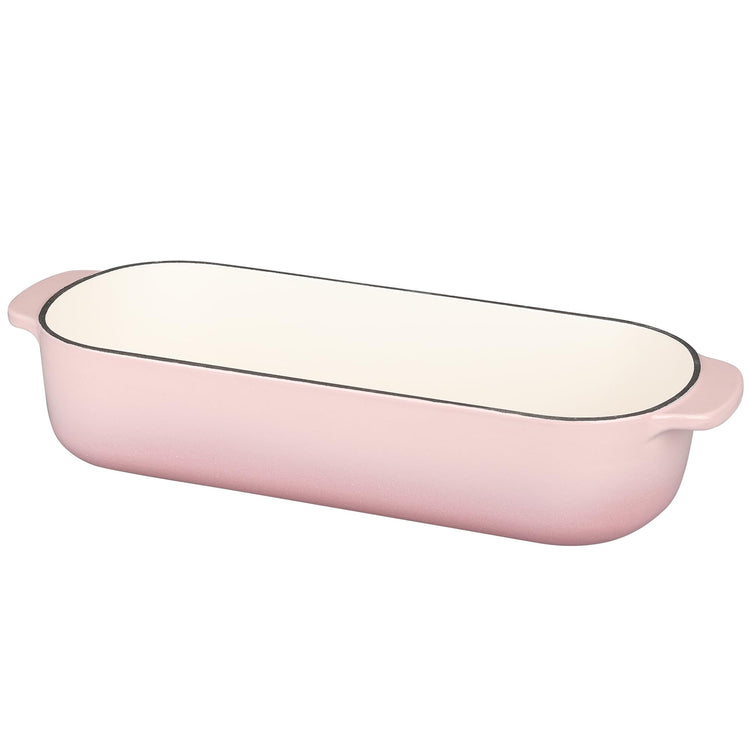 Enameled Cast Iron Loaf Pan with Lid