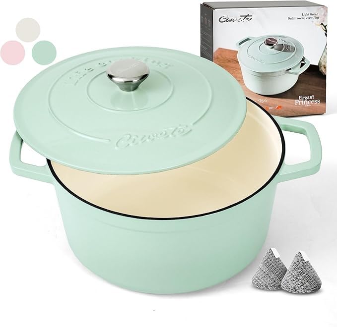 6 QT Dutch Oven Pot with Lid