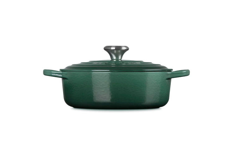 Enameled Cast Iron Round Wide Dutch Oven