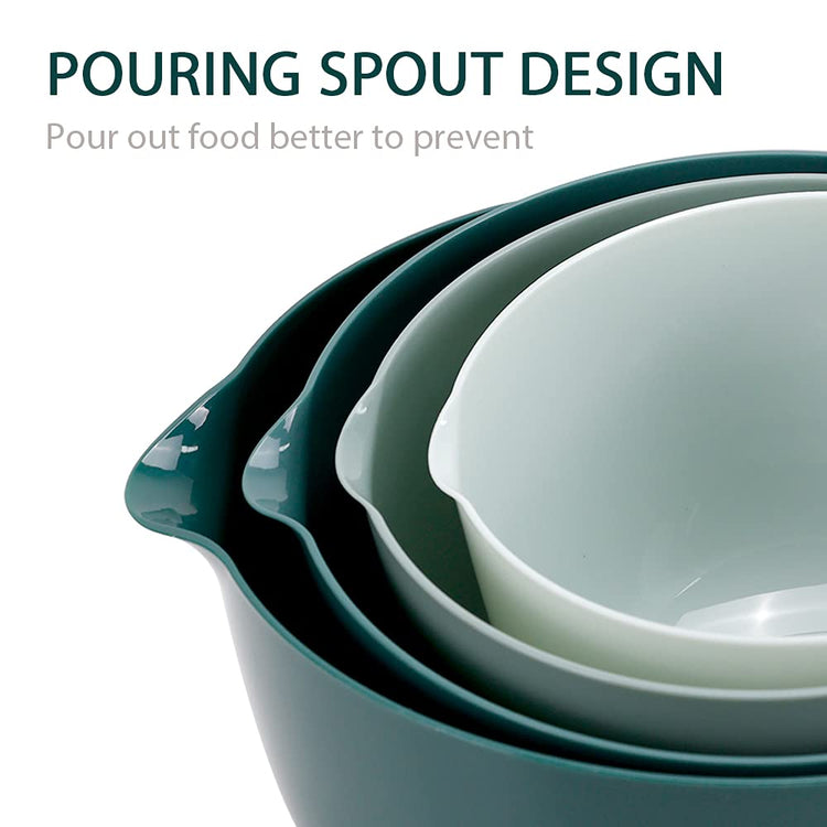 Plastic Mixing Bowl Set of 4