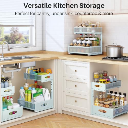 Under Sink Organizer (Blue / 1-Pack)