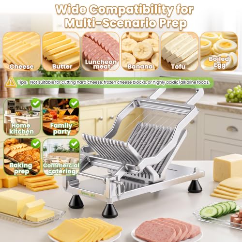 Commercial Cheese Butter Slicer 316 Stainless Steel 3