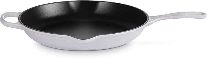 Le Creuset Enameled Cast Iron Signature Iron Handle Skillet, 11.75", Shallot