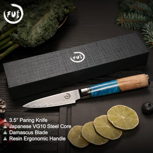 3.5 Inch Damascus Paring Knife