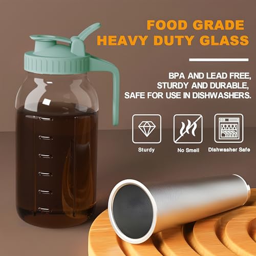 Cold Brew Coffee Maker (64 Ounces / Green)