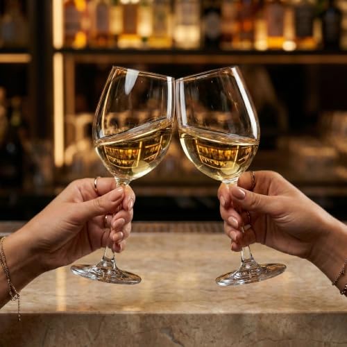 Voglia Nude 12 Ounce White Wine Glasses (12 Count)