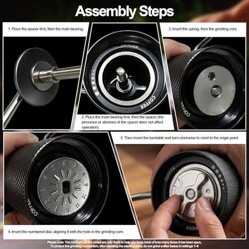 Manual Coffee Grinder (Style A-Black)