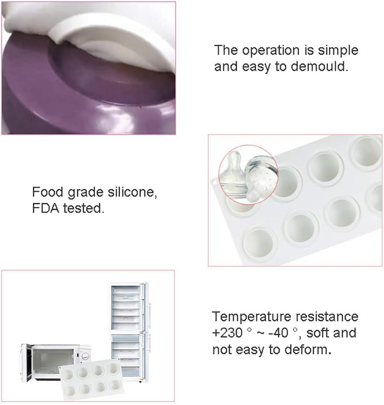 OCPO Kitchen Swirl Silicone Mold for Baking Mousse Cake, Pastry, Chocolate, Dessert, Pudding, Jelly, Cake Decorating Mold, 3D Swirl Shape (6-Cavity)