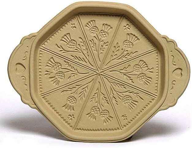 Brown Bag Thistle Shortbread Pan Coocking Item Housewarming Scotish Gift (11-1/4-Inch by 9-1/4-Inch)