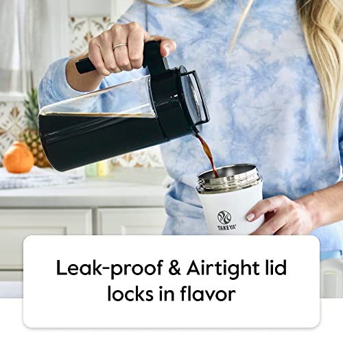 Deluxe Cold Brew Coffee Maker (White / 1 qt)