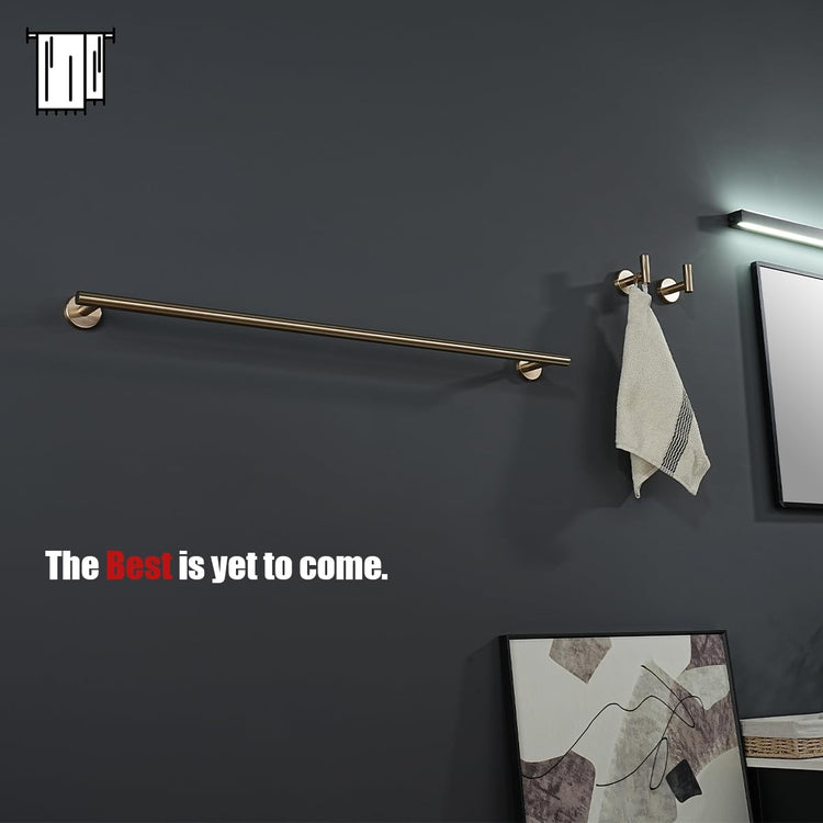 Champagne Bronze Bath Towel Bar