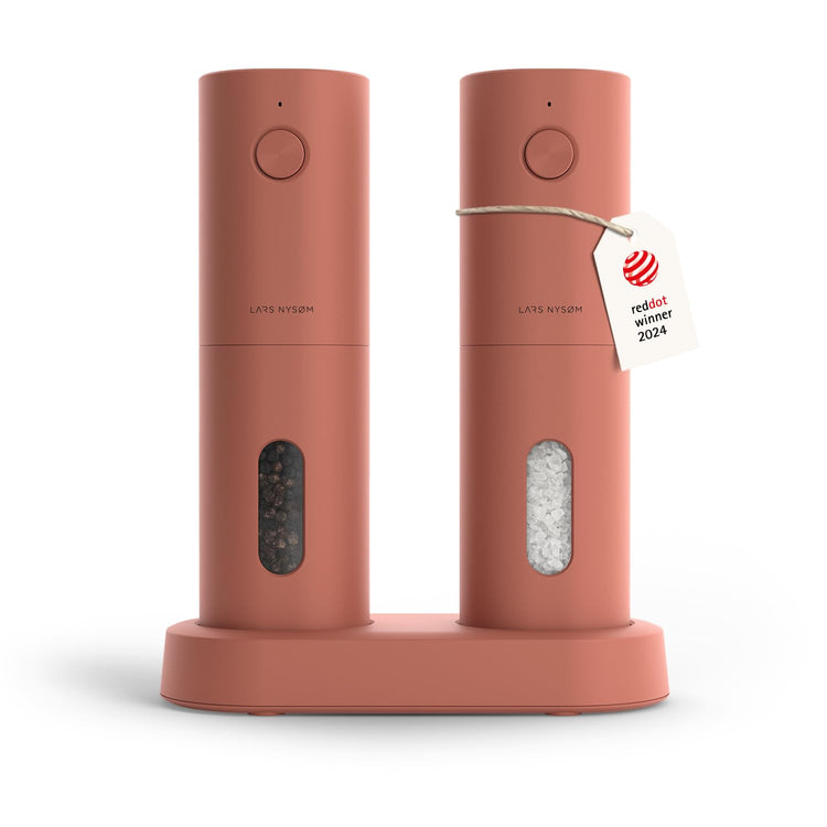 Electric Salt and Pepper Grinder Set