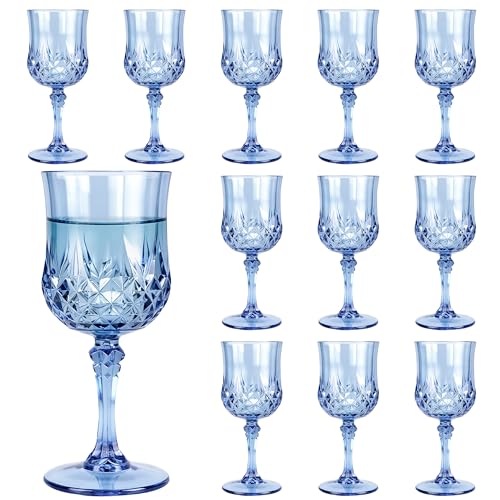 12Pack Plastic Wine Glasses (12 Count)