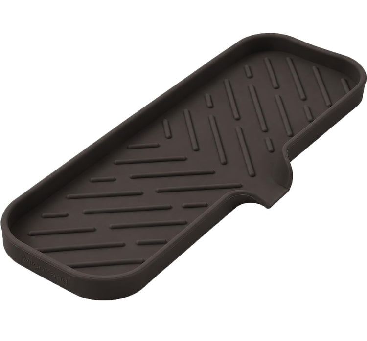 Silicone Soap Dish with Drain Spout