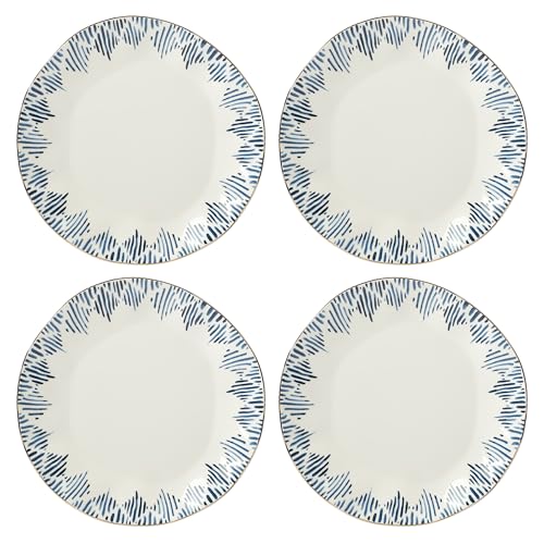 897387 Blue Bay 12 (12-Piece Dinnerware Set (Bowls), Ikat)