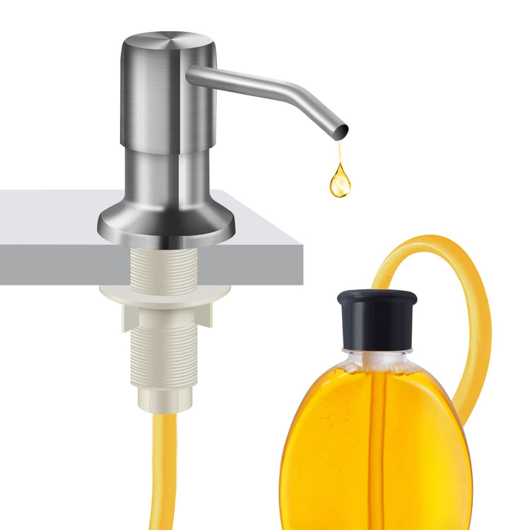 Soap Dispenser for Kitchen Sink and Extension Tube Kit