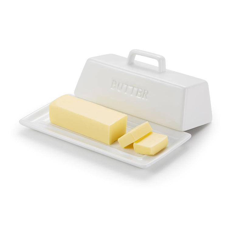Ceramic Butter Dish with Lid