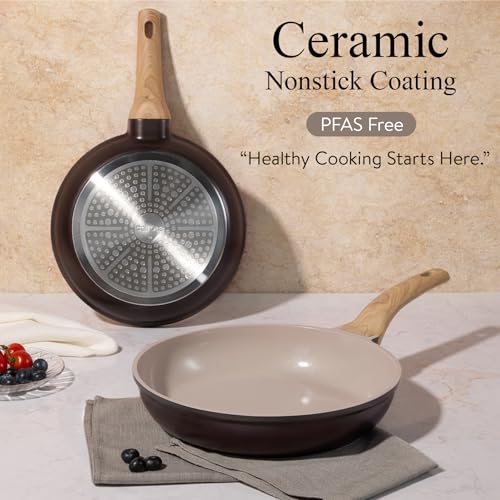 21pcs Ceramic Cookware Sets