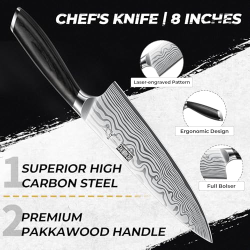 5 Pieces Knife Set (5 Count)