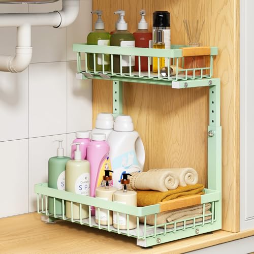 Under Sink Organizer (Large-1-Pack / Green)