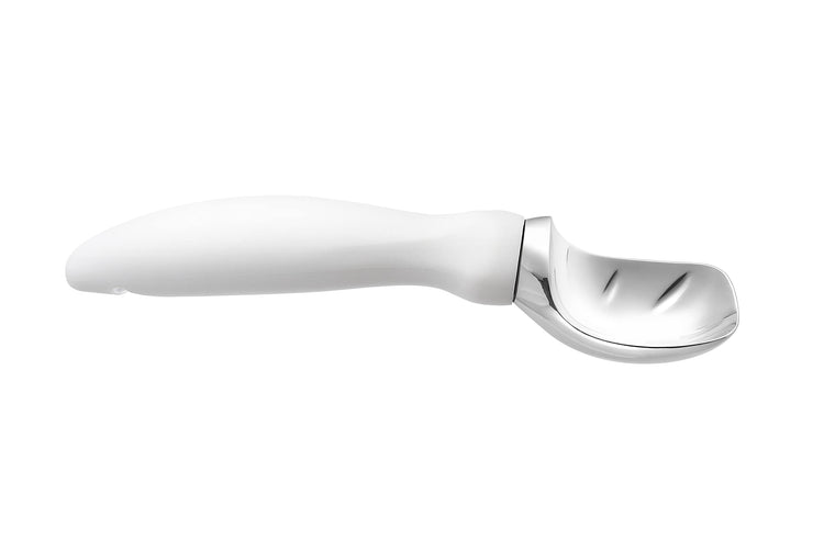 Heavy Duty Metal Ice Cream Scoop with Soft Grip Handle