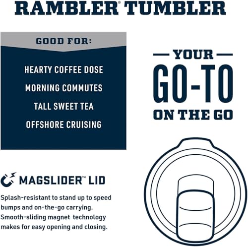 Rambler 30 oz Tumbler (Cherry Blossom - Textured)