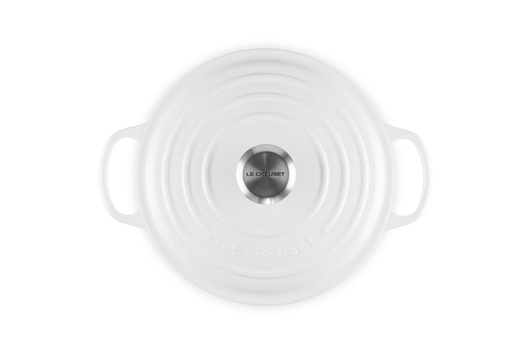 Enameled Cast Iron Round Wide Dutch Oven