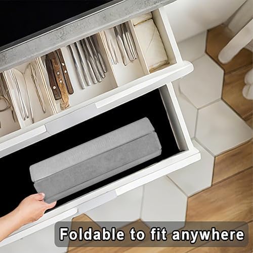 Stone Dish Drying Mats for Kitchen Counter,24×16 IN,Foldable Dish Drying Mat,Equipped Dish Rack,Strong Water Absorption,Diatomaceous Earth Material,Suitable for Plates,Cups and Any Kitchen Utensils
