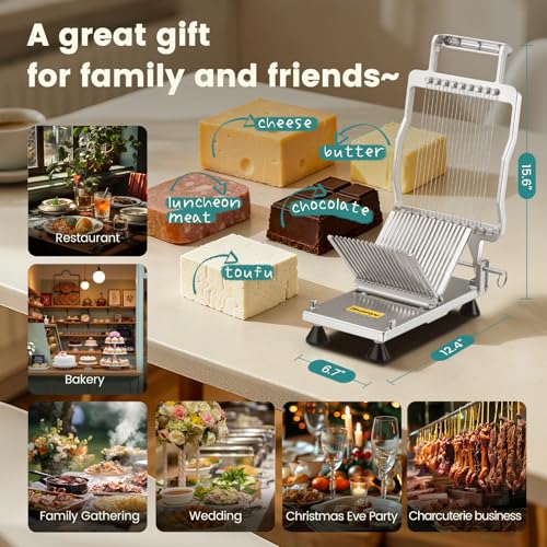 Commercial Cheese Slicer 316 Stainless Steel 1