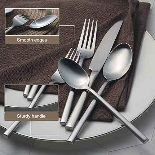 Potter 20 Piece Forged Silverware Set (12.5 Count)