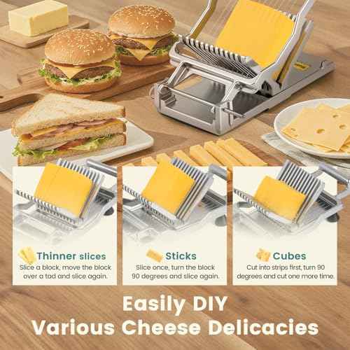 Commercial Cheese Slicer 316 Stainless Steel 3