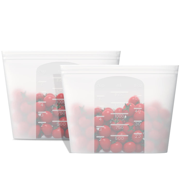 Reusable Silicone Food Storage Bag (2 Count)