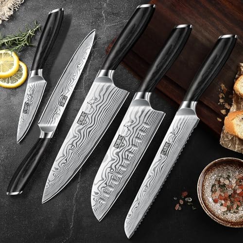 5 Pieces Knife Set (5 Count)