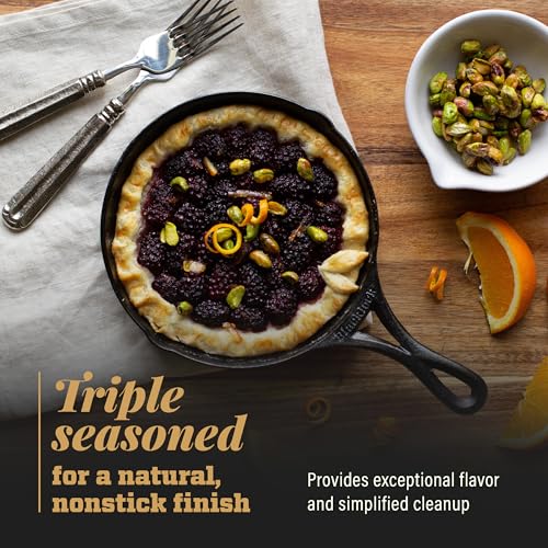 Blacklock 7 Inch Lightweight Cast Iron Skillet (7" (Pack of 1))