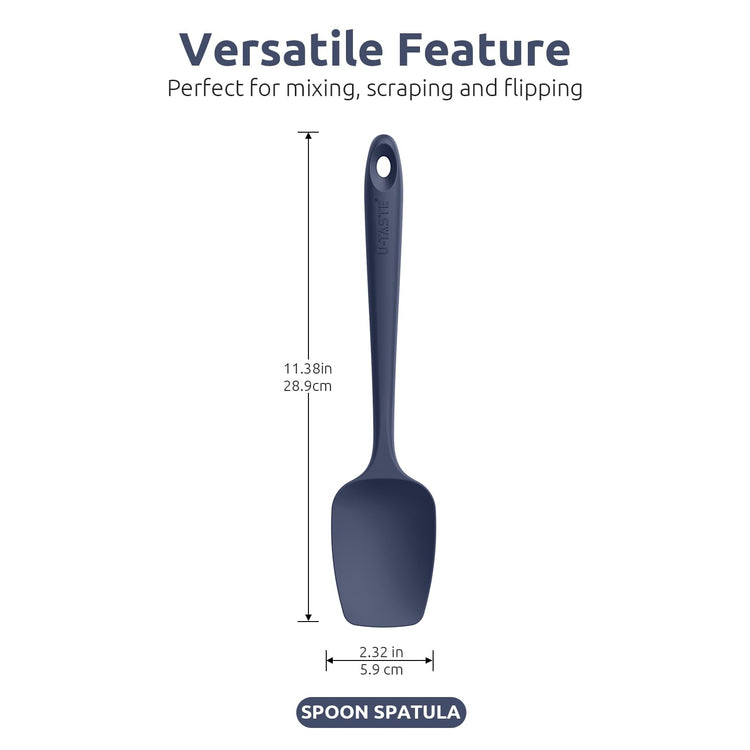 Silicone Spoon Spatula Set of 3 (3 Count)
