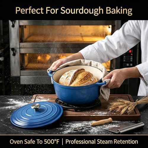 Enameled Cast Iron Cookware Set