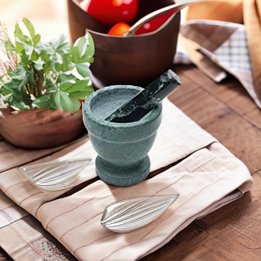 Marble Mortar and Pestle