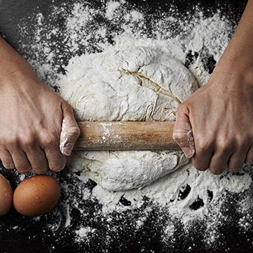 3 Pieces Small Rolling Pin Wood Mini Dumpling Dough Roller