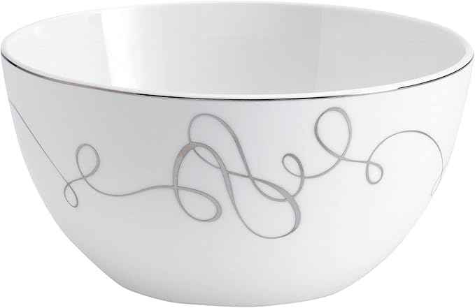 Mikasa Love Story Platinum Banded 24 Piece Dinnerware Set, Service for 8