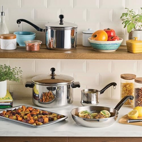 Classic Series Stainless Steel Pots and Pans with Baking Sheet Pan