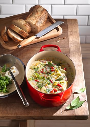 Enameled Cast Iron Oval Dutch Oven