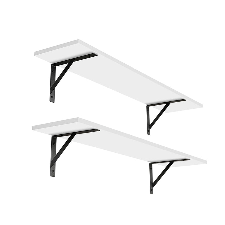 Long Wall Shelves (2 Count)