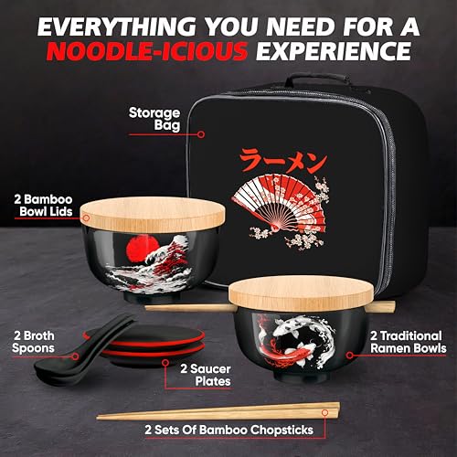 Ramen Bowl Set of 2