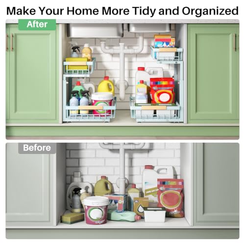 Under Sink Organizer (Blue / 1 Pack)