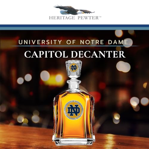 Notre Dame Capitol Decanter